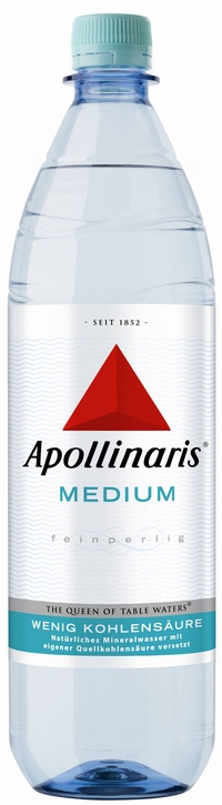 Apollinaris medium carbonated mineral water
