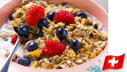 Bio-Familia bowl of Swiss muesli