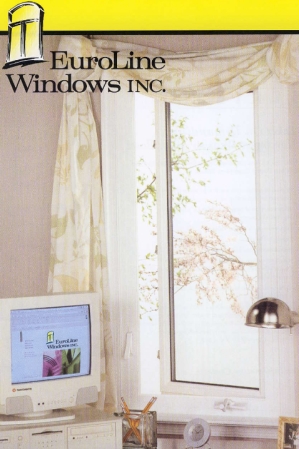 View out of an EuroLine 1400 Series casment window