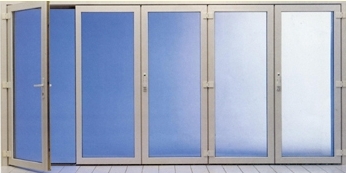 EuroLine Folding Door, one panel opened