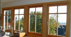 HH Windows and Doors, tilt and turn window in a home office