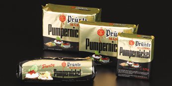 Pruente pumpernickel bread